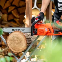 Цепная пила Yato YT-84871 Электрическая/ Красный photo 7