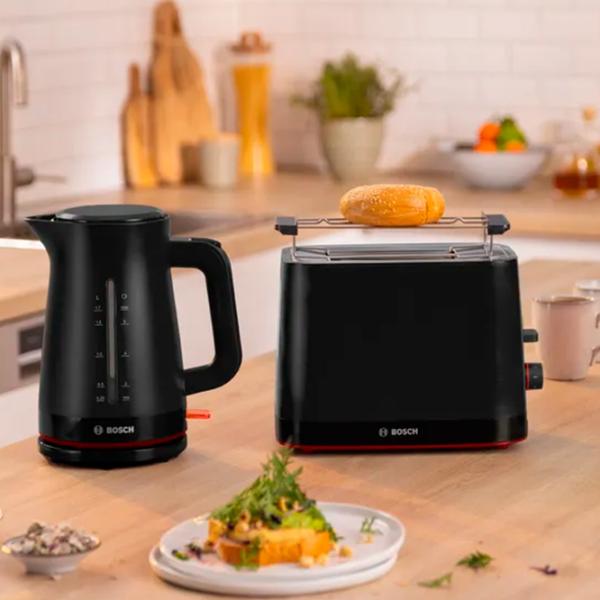 Ceainic electric Bosch TWK3M123 1.7l / Ascuns / Black photo 2