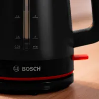 Ceainic electric Bosch TWK3M123 1.7l / Ascuns / Black photo 3