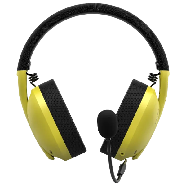 Наушники Hator Hyperpunk 2 USB 7.1 Черный Желтый Проводная/ Игровой photo 2