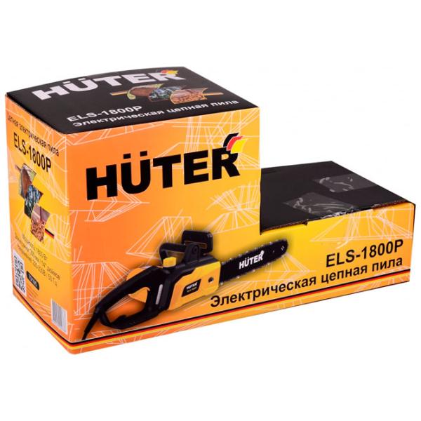 Цепная пила Huter ELS-1800P Электрическая/ Желтый photo 7