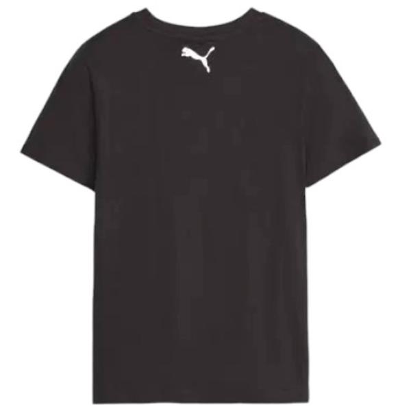Футболка для мальчиков Puma Basketball Graphic Tee B 128 / Черный photo 2 Футболка для мальчиков Puma Basketball Graphic Tee B 128 / Черный photo 2