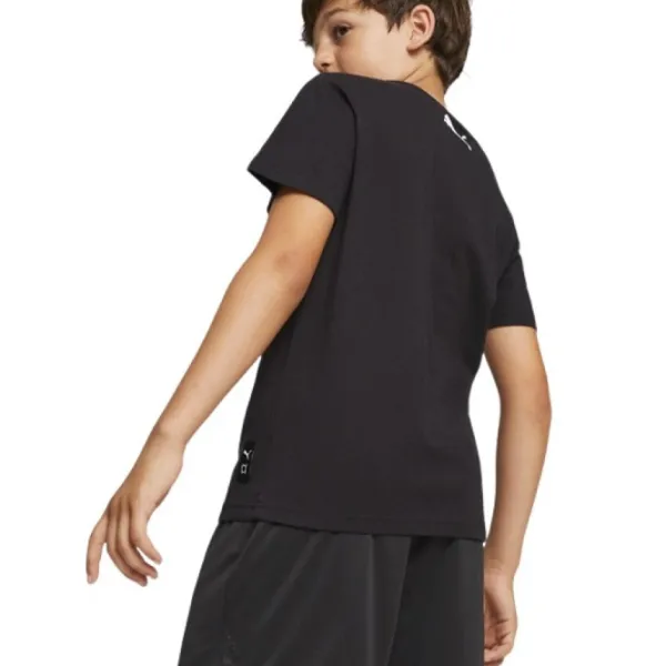 Футболка для мальчиков Puma Basketball Graphic Tee B 164 / Черный photo 3