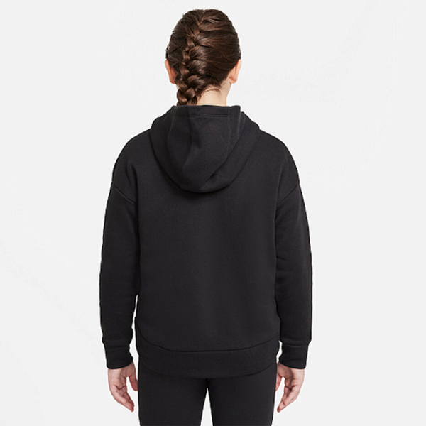 Hanorac pentru fetiţe Nike G Nsw Club Flc Fz Hoodie Lbr XL/ Black photo 2