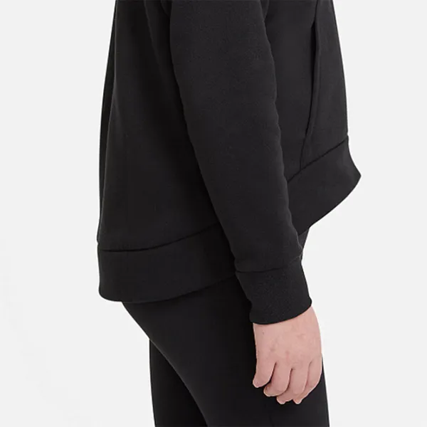 Hanorac pentru fetiţe Nike G Nsw Club Flc Fz Hoodie Lbr XL/ Black photo 4