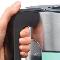 Ceainic electric Bosch TWK8612P 1.5l / Ascuns spirală / Turquoise photo 8