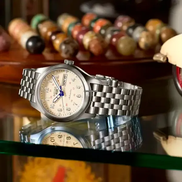 Ceas de mână pentru bărbați Seiko SRPK41K1 Mecanic/ 39 mm photo 3 Ceas de mână pentru bărbați Seiko SRPK41K1 Mecanic/ 39 mm photo 3