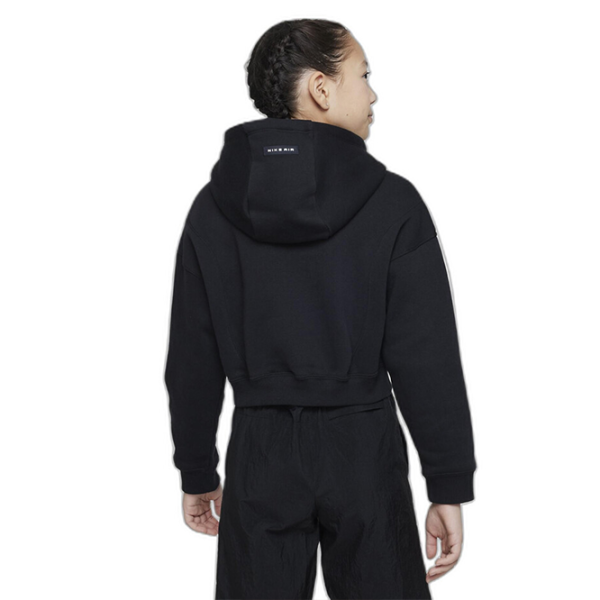 Hanorac pentru fetiţe Nike G Nsw Air Crop Hoodie XS/ Black photo 2 Hanorac pentru fetiţe Nike G Nsw Air Crop Hoodie XS/ Black photo 2