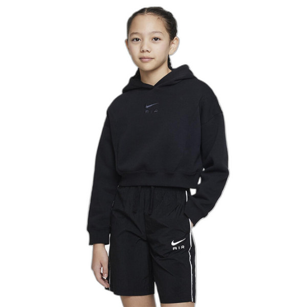 Hanorac pentru fetiţe Nike G Nsw Air Crop Hoodie XS/ Black photo 3 Hanorac pentru fetiţe Nike G Nsw Air Crop Hoodie XS/ Black photo 3