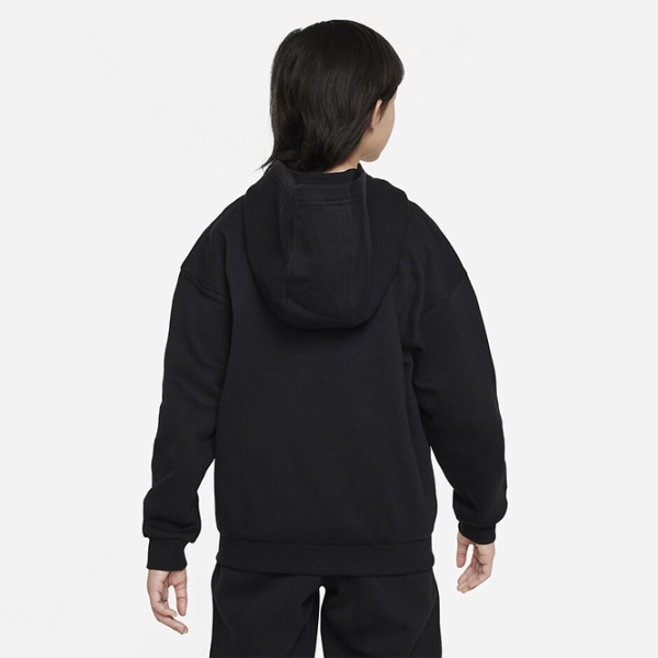 Hanorac pentru fetiţe Nike G Nsw Club Flc Ovrszd Fz Lbr S/ Black photo 2 Hanorac pentru fetiţe Nike G Nsw Club Flc Ovrszd Fz Lbr S/ Black photo 2
