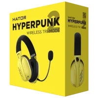 Căști Hator Hyperpunk 2 Tri-mode Black Yellow Fără fir/ Gaming photo 7
