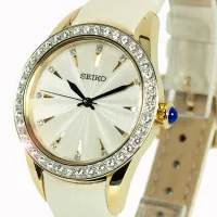 Ceas de mână pentru femei Seiko SRZ386P2 Cuarț/ 28 mm photo 2