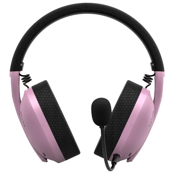 Căști Hator Hyperpunk 2 Tri-mode Black Lilac Fără fir/ Gaming photo 2