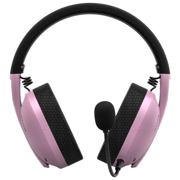 Căști Hator Hyperpunk 2 Tri-mode Black Lilac Fără fir/ Gaming photo 2