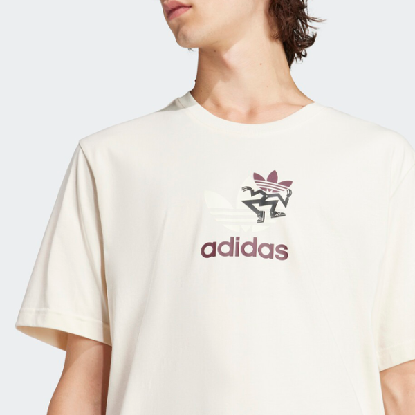 Футболка для мужчин Adidas Ts Tee Ss 100% хлопок/ Белый photo 5