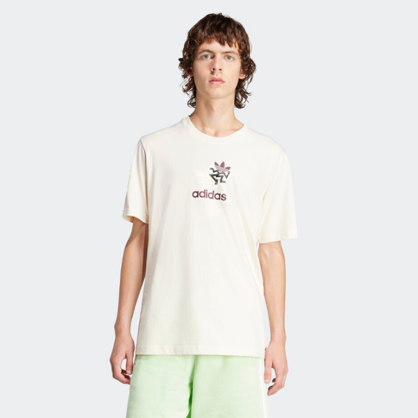 Футболка для мужчин Adidas Ts Tee Ss 100% хлопок/ Белый photo 2