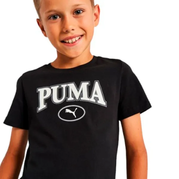 Футболка для мальчиков Puma Squad Tee B Racing 176/ Черный photo 6