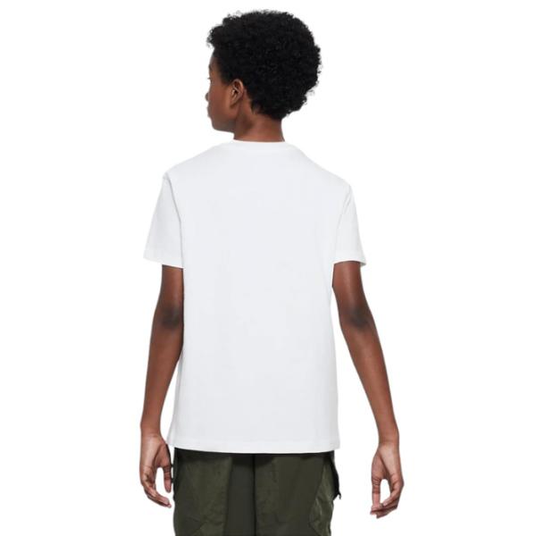 Tricou pentru băieți Nike U Nsw Tee Prem Essntls S/ White photo 2