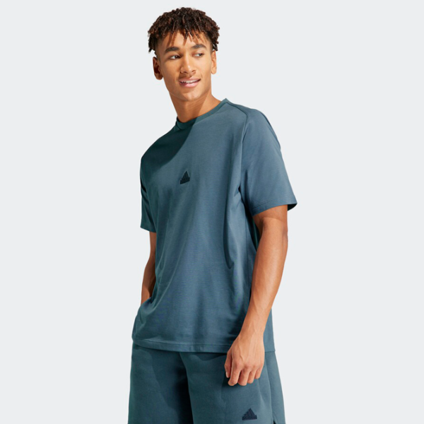 Tricou pentru bărbați Adidas M Z.N.E. Tee 35% poliester reciclat/ Navy photo 2