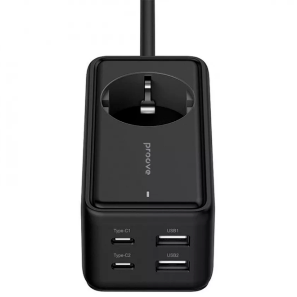 Сетевой фильтр Proove PD-03 1AC 1.5 м Черный photo 2