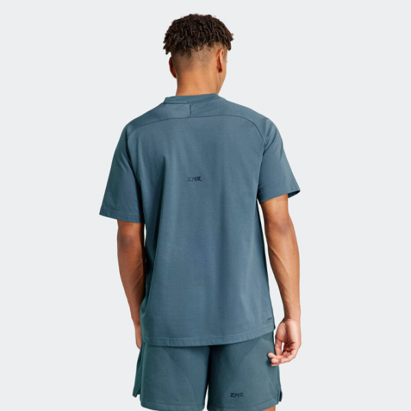 Футболка для мужчин Adidas M Z.N.E. Tee 35% переработанный полиэстер/ Темно-синий photo 3
