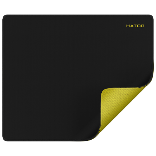 Коврик для мышки Hator Tonn eSport L Желтый Черный photo 2