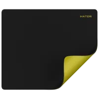 Covoraș pentru mouse Hator Tonn eSport L Yellow Black photo 2