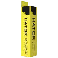 Covoraș pentru mouse Hator Tonn eSport L Yellow Black photo 5
