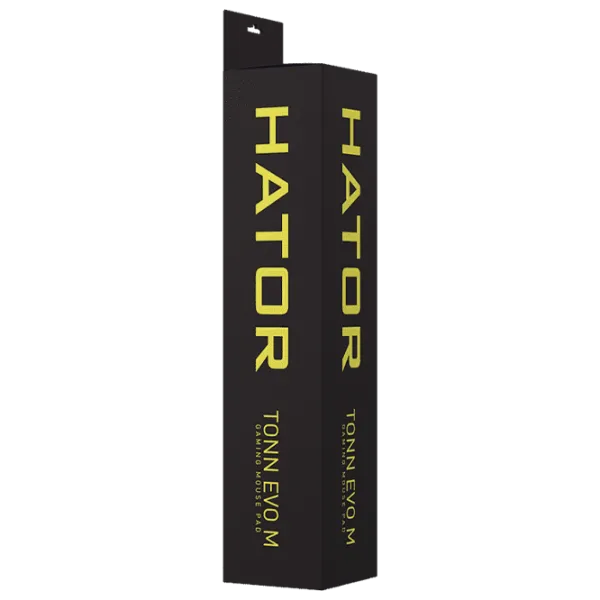 Коврик для мышки Hator Tonn EVO M Желтый Черный photo 5