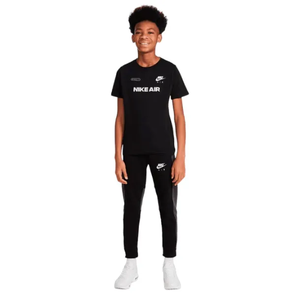 Tricou pentru băieți Nike B Nsw Tee Air Hook S/ Black photo 5