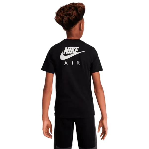 Tricou pentru băieți Nike B Nsw Tee Air Hook L/ Black photo 3