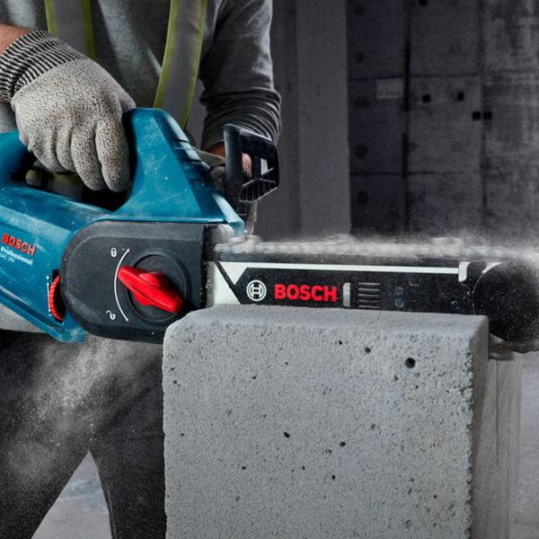 Fierăstrău cu lanţ Bosch GAC 250 B06012B6020 Electrică/ Blue photo 6