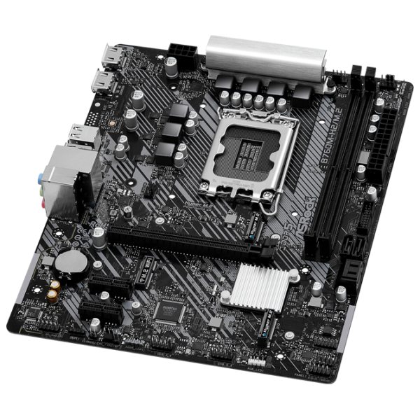 Placă de bază ASRock B760M-H2/ M.2 mATX/ AMD B760M-H2 photo 2