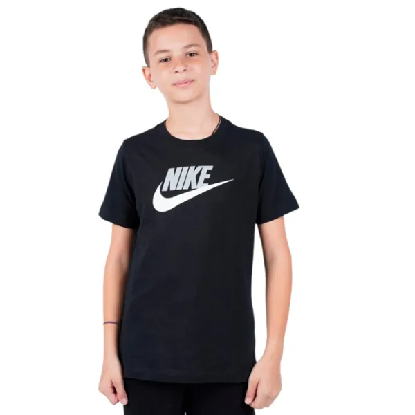 Футболка для мальчиков Nike B Nsw Tee Futura Icon Td black L/ Черный photo 2