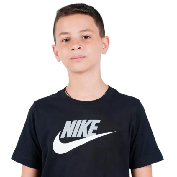 Футболка для мальчиков Nike B Nsw Tee Futura Icon Td black L/ Черный photo 4