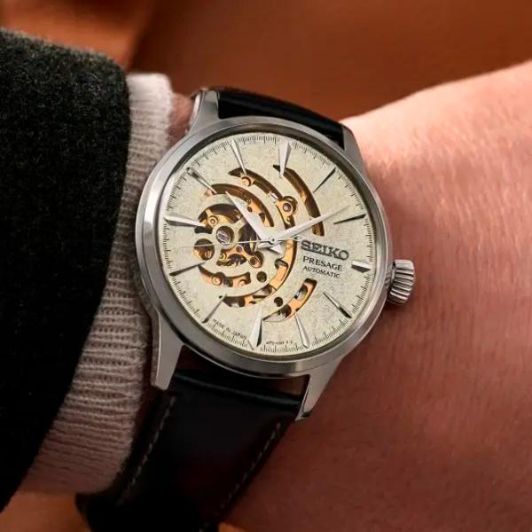 Ceas de mână pentru bărbați Seiko SSA455J1 Presage Cocktail Mecanic/ 40 mm photo 3 Ceas de mână pentru bărbați Seiko SSA455J1 Presage Cocktail Mecanic/ 40 mm photo 3