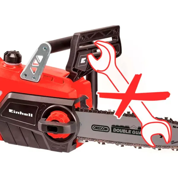 Fierăstrău cu lanţ Einhell GE-LC 18/ 25 Li PXC SOLO cu acumulator/ Red photo 2