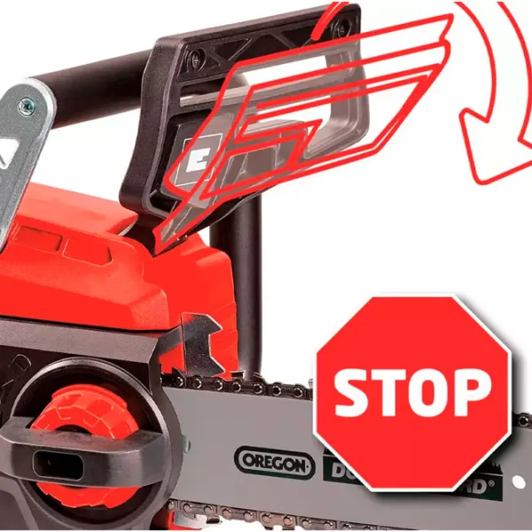 Fierăstrău cu lanţ Einhell GE-LC 18/ 25 Li PXC SOLO cu acumulator/ Red photo 3