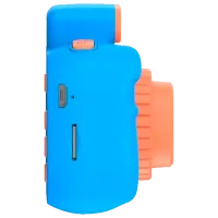 Фотоаппарат PRC Colorful H7 3+/ Оранжевый Синий photo 3
