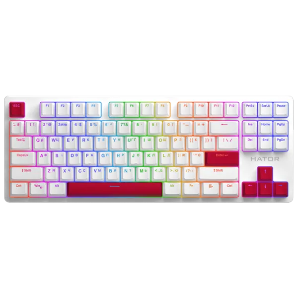 Аксессуары для клавиатуры Hator Racing Red PBT Красный photo 3