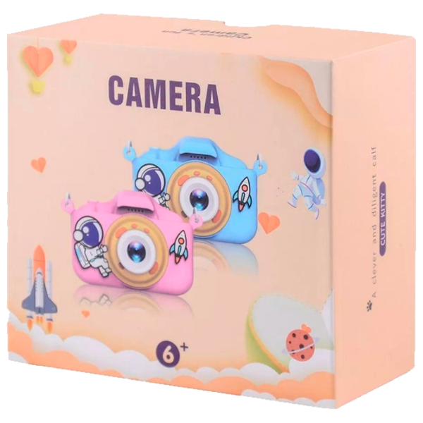 Cameră foto PRC Astronaut 011132042 6+/ White Pink photo 3