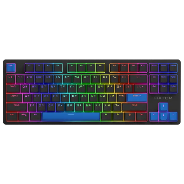 Аксессуары для клавиатуры Hator Royal Blue PBT Синий photo 2