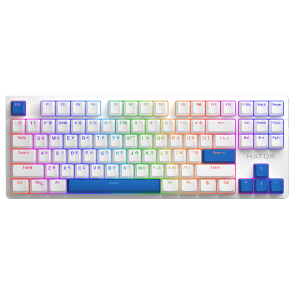 Аксессуары для клавиатуры Hator Royal Blue PBT Синий photo 3