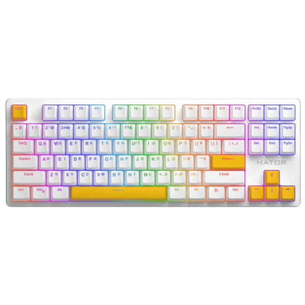 Аксессуары для клавиатуры Hator Sunny Yellow PBT Желтый photo 2