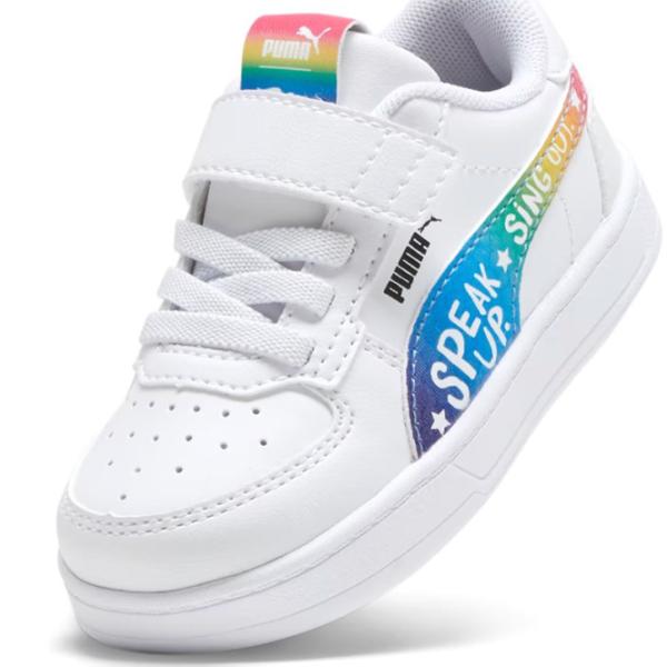 Ghete pentru băieți Puma Caven 2.0 Trolls Ac+ Inf Demisezon/ White photo 5