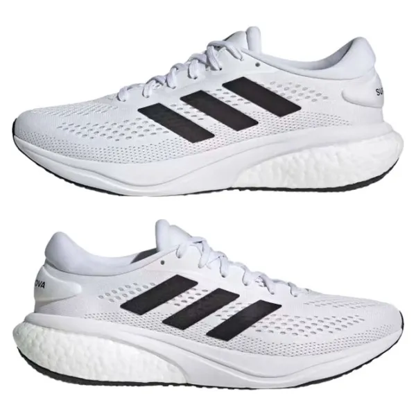 Adidași pentru bărbați Adidas Supernova 2.0 43.5/ White Black photo 2