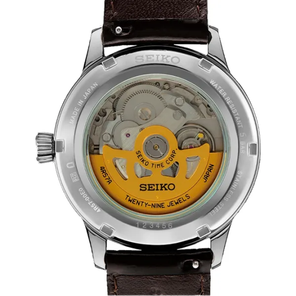 Ceas de mână pentru bărbați Seiko SSA459J1 Mecanic/ 40 mm photo 3
