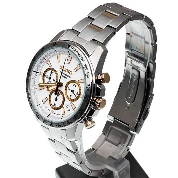 Ceas de mână pentru bărbați Seiko SSB029P1 Cuarț/ 41 mm photo 2 Ceas de mână pentru bărbați Seiko SSB029P1 Cuarț/ 41 mm photo 2