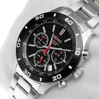 Ceas de mână pentru bărbați Seiko SSB053P1 Cuarț/ 42 mm photo 4