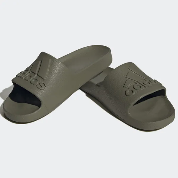 Шлепанцы для мужчин Adidas Adilette Aqua 44.5/ Тёмно-зелёный photo 2